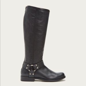 FRYE Phillip Harness Boot Tall $398 SIZE 8 B